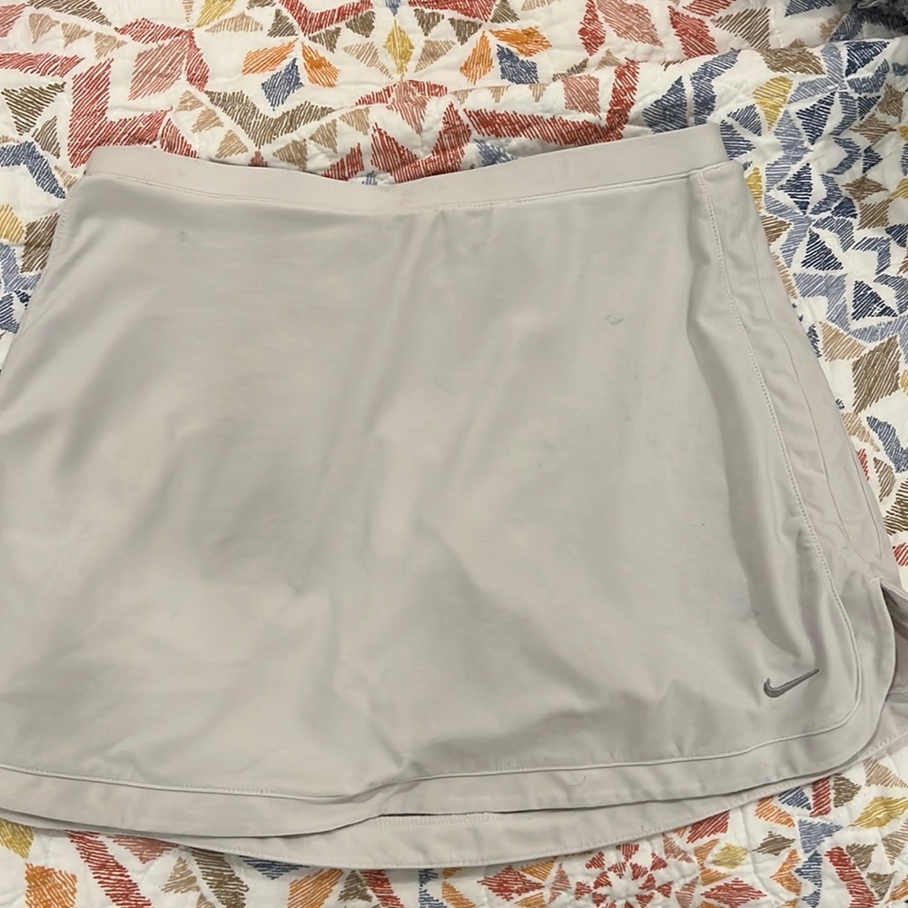 Nike white skirt